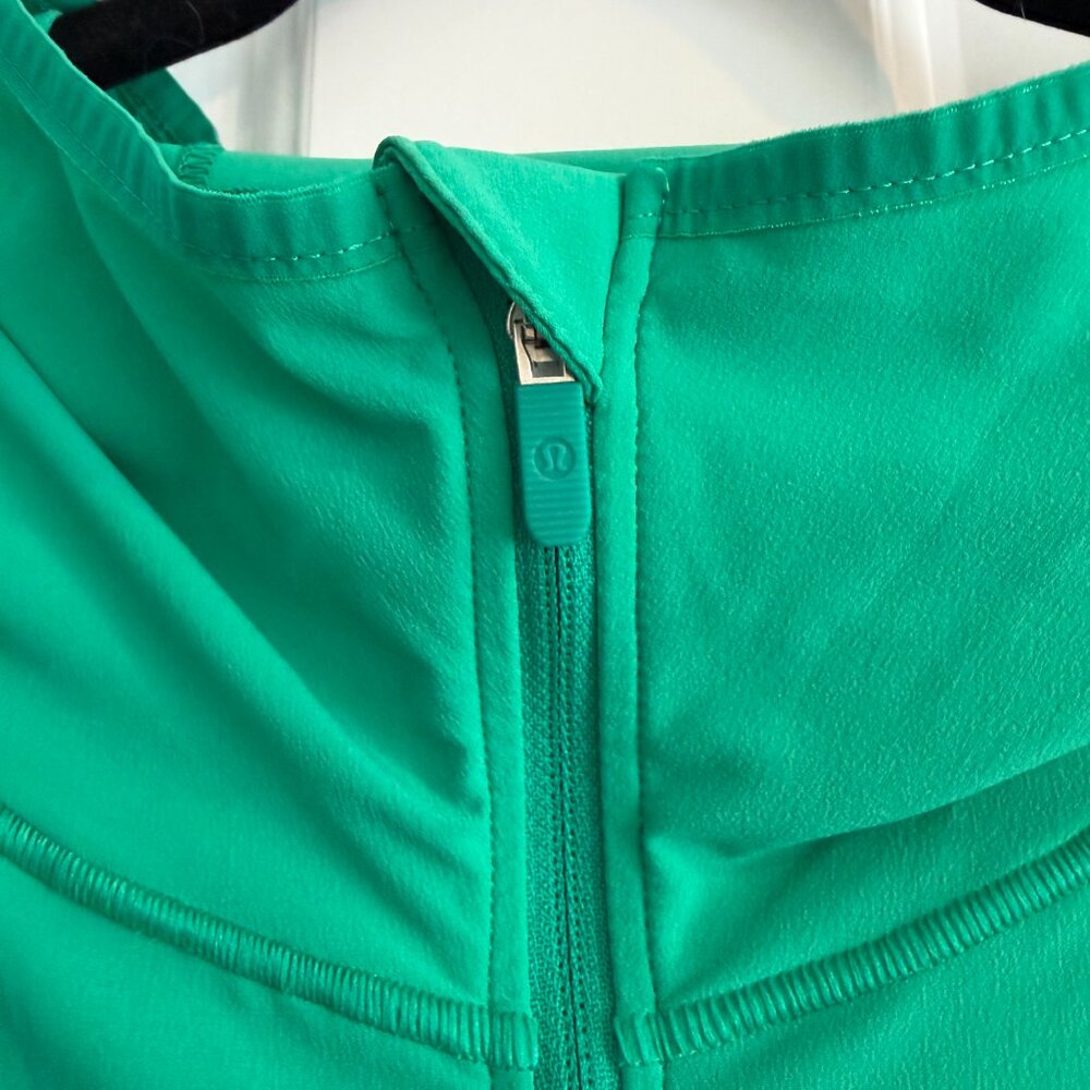 lululemon athletica Green Full-Zip Hooded Jacket - Picture 2 of 5